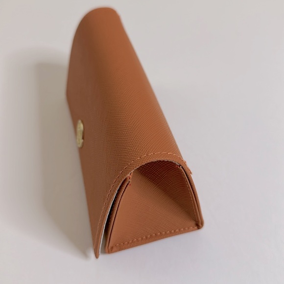 TORY BURCH || NWOT - Burnt Orange Eyeglass Case - Picture 5 of 10